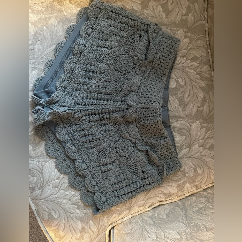 Crochet shorts